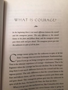 courage by Osha
